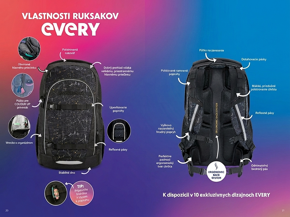Školský batoh ruksak COOCAZOO EVERY